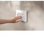 Hansgrohe iFrame Original S WC-Bet&auml;tigungsplatte f&uuml;r 2-Mengen-Sp&uuml;lung - Wei&szlig;