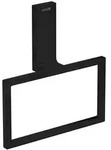 Axor Universal Rectangular Handtuchring - schwarz matt