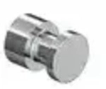 KLUDI VELA R Handtuchhaken - brushed gunmetal PVD