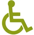 HEWI Serie 477/801 Symbol Barrierefrei - apfelgr&uuml;n