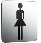 emco system 2 T&uuml;rschild Damen und Herren - chrom