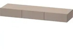 Duravit DuraStyle Schubkastenablage DS8272, 1500 x 440mm, H&ouml;he 150mm - Basalt Matt