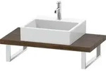 Duravit L-Cube Konsole 800mm - nussbaum dunkel