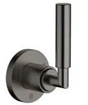 Dornbracht Tara. Unterputz-Dreiwege-Umstellung - brushed dark platinum