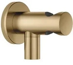 Dornbracht Wandanschlussbogen mit integriertem Brausehalter - dark brass...