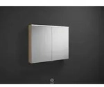 burgbad Eqio SPGS100 Spiegelschrank mit horizontaler LED Beleuchtung - Eiche...