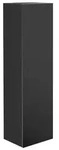 emco evo Hochschrank 1500mm mit Glast&uuml;r - schwarz