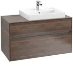 Villeroy & Boch Collaro Waschtischunterschrank 1000 x 548 x 500mm, mit LED