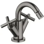 Dornbracht Tara. Bidet-Einlochbatterie - brushed dark platinum
