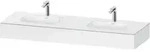 Duravit Collection One Einbauwaschtisch mit Konsole, 1600x550x170 mm - Wei&szlig; Matt