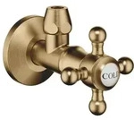 Dornbracht Madison Eckventil, kalt, 1/2" - dark brass geb&uuml;rstet