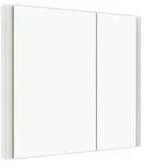 KEUCO Somaris Wandeinbau-Spiegelschrank 800mm, mit Spiegelheizung - eiche