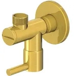 Steinberg Serie 100 Eckventil - brushed gold