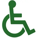 HEWI Serie 477/801 Symbol Barrierefrei - maigr&uuml;n