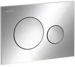 LAUFEN Moon WC-Bet&auml;tigungsplatte - chrom