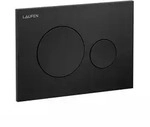 LAUFEN Moon WC-Bet&auml;tigungsplatte - schwarz matt