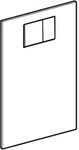 Geberit Designplatte AquaClean Aufsatz - Neutral