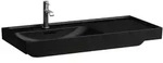 LAUFEN Meda Waschtisch mit Ablage rechts 1000 x 460mm - schwarz matt
