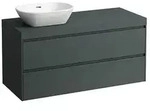 LAUFEN Lani Waschtischplatte mit Unterschrank 1185mm, mit Ausschnitt links -