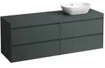LAUFEN Lani Waschtischplatte mit Unterschrank 1570mm, mit Ausschnitt rechts -