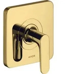 Axor Citterio M Abstellventil Unterputz mit Hebelgriff - polished gold optic