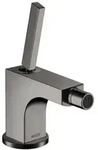 Axor Citterio Einhebel-Bidetmischer mit Zugstangen-Ablaufgarnitur - polished black
