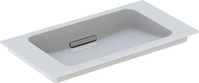 Geberit 500391012, Geberit One M&ouml;belwaschtisch 75cm chrom geb&uuml;rstet