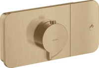 Axor 45711140, Axor One Thermostatmodul Unterputz f&uuml;r 1 Verbraucher brushed bronze