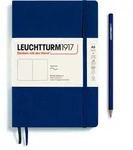 Notizbuch Medium (A5) Softcover 123 nummerierte Seiten Marine Blanko / LEUCHTTURM1917