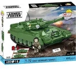 COBI Armed Forces 2625 - T-72 (East Germany/Soviet) Panzer Bausatz 1:35 680 Bauteile