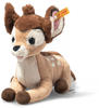Steiff 024689 - Soft Cuddly Friends Disney Originals Bambi Reh/Kitz beige/mehrfarbig