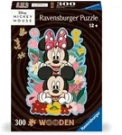 Wooden Puzzle 300 Teile - Disney Mickey & Minnie / Ravensburger Spieleverlag / Spiel