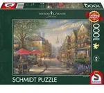 Schmidt Spiele - Cafe in M&uuml;nchen 1000 Teile von Thomas Kinkade / Schmidt Spiele /