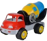 Simba 107134611 - Betonmischer mit Softreifen Kunststoff 38 cm Sandspielzeug / Simba