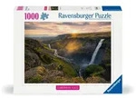 Erwachsenenpuzzle 1000 Teile - Haifoss auf Island / Ravensburger Spieleverlag / Spiel