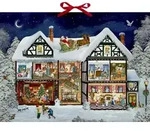 Coppenrath - Edition Barbara Behr - Im Adventshaus Wand-Adventskalender /...