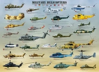 Eurographics 6500-0088 - Milit&auml;rhelikopter Puzzle 500 Teile