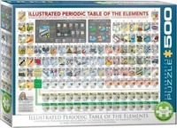 Eurographics 6500-5355 - Illustriertes Periodensystem der Elemente Puzzle 500 Teile
