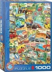 Eurographics 6000-5628 - Alte Reisewerbung Puzzle 1.000 Teile