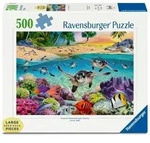 Erwachsenenpuzzle 500 Large Pieces - Meeresschildkr&ouml;ten / Ravensburger Spieleverlag