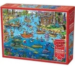 Cobble Hill - Verr&uuml;ckter Angelausflug 1000 Teile / Cobble Hill Puzzles / Spiel