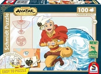 Schmidt Spiele Schmidt 56554 - Avatar Der Herr der Element Puzzle mit Poster 100