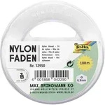 Folia Nylonfaden auf Spule 05mmx100m transparent / Folia