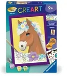 CreArt Malen nach Zahlen Kinder - Pferd mit Blumen / Ravensburger Spieleverlag /