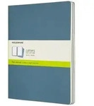 Moleskine Cahier XL 3er Set Blanko Lebhaftes Blau / Moleskine Germany GmbH /