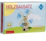 PEBARO 834/1 - Solar Holzbausatz Windm&uuml;hle 34-teilig Holzkonstruktion mit