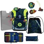DerDieDas Schulranzen Set ErgoFlex Tiny Schulranzen Set 5tlg Neon Crazy / Undercover