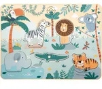 Setzpuzzle Tierlaute 'Safari' / small foot GmbH & Co. KG / Spiel