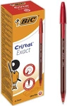BIC Kugelschreiber Cristal Exact 0.3mm rot 20er Set