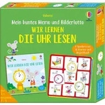 Mein buntes Memo und Bilderlotto: Wir lernen die Uhr lesen / Usborne Verlag /...